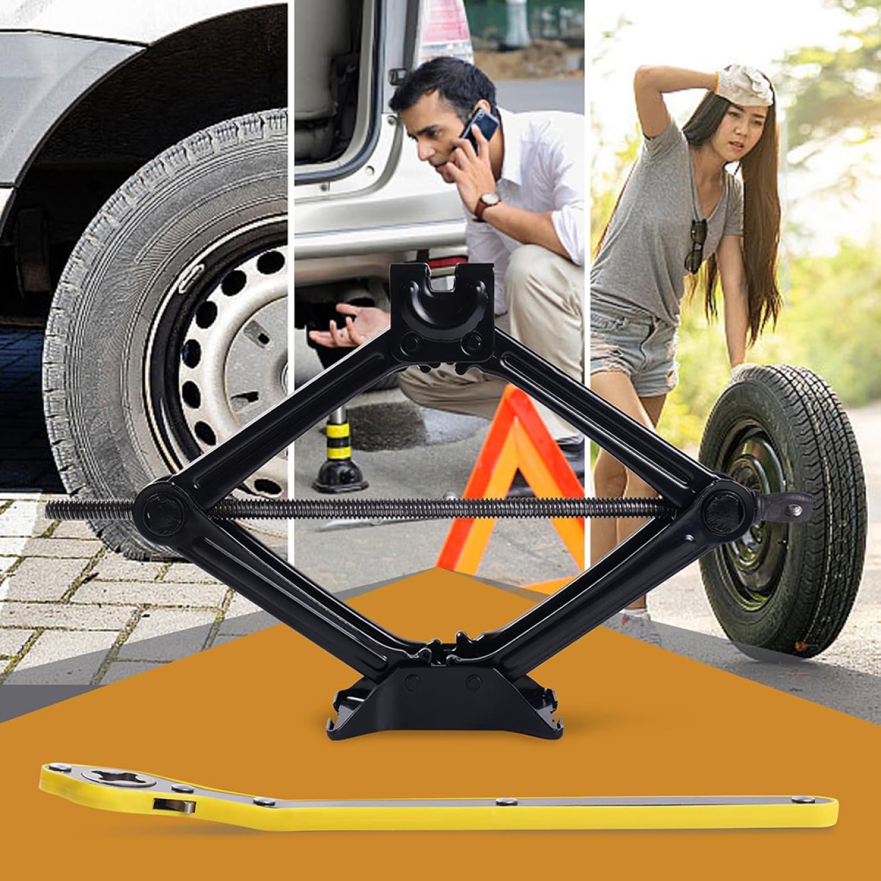 Durable car jack tool