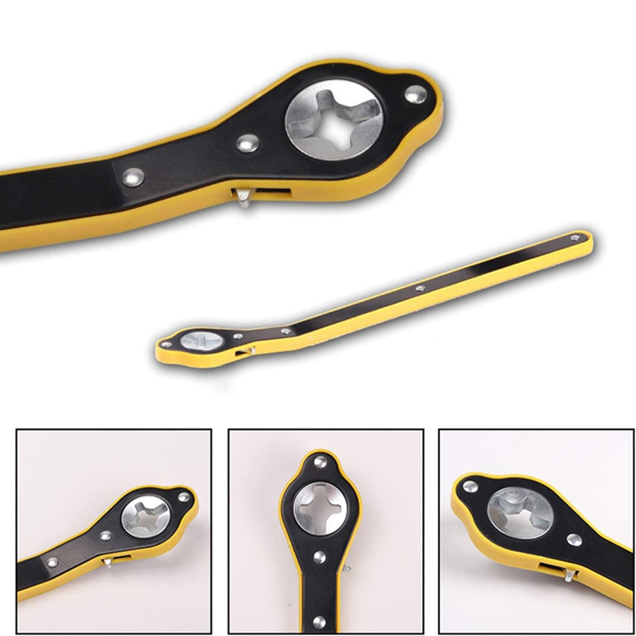 Auto tire jack ratchet