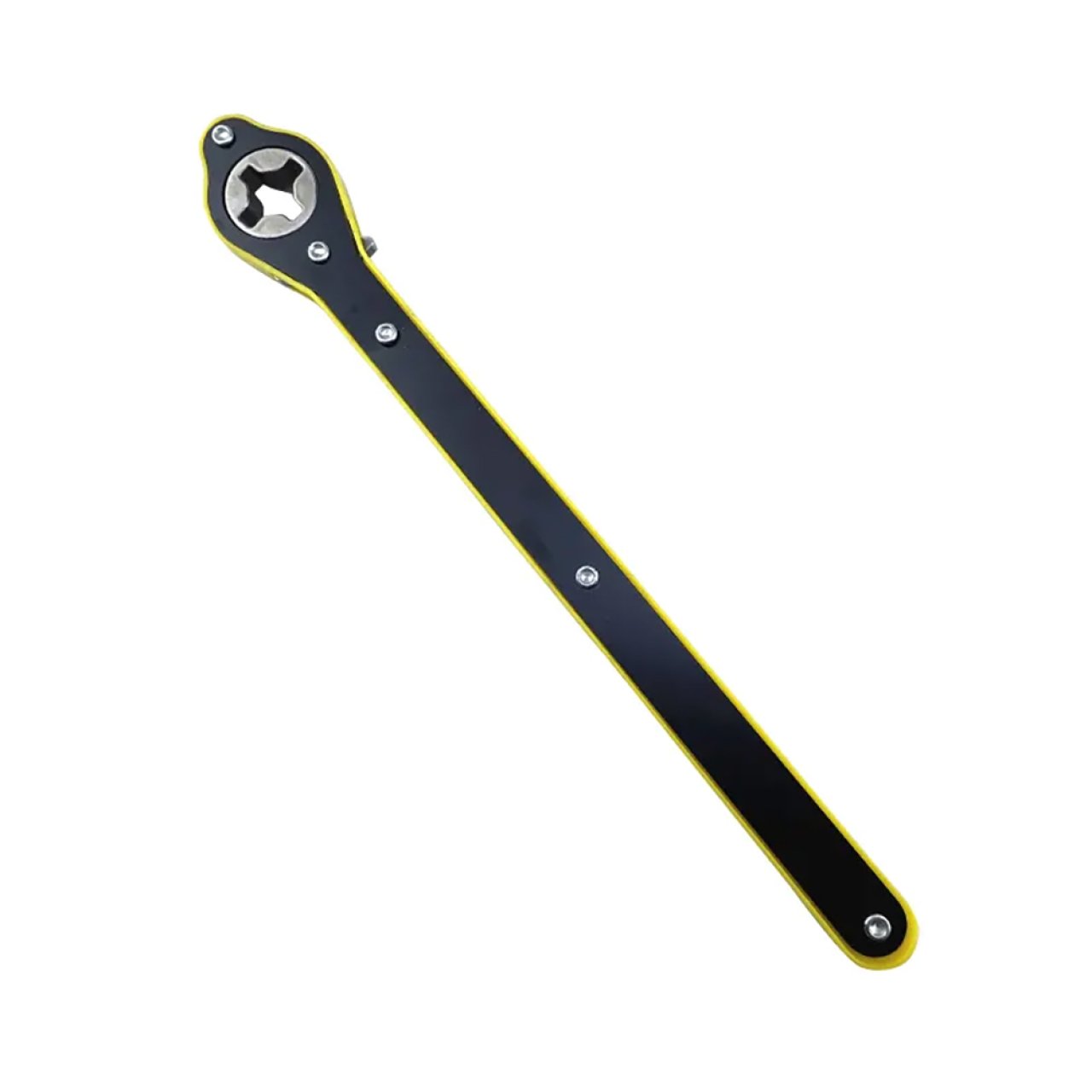 Cross wrench for car jack