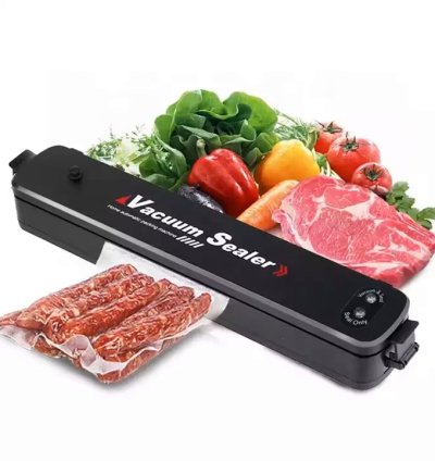 Food Vacuum Sealer Machine Automatic Vacuum Sealing Packing Sealing Fresh Food Saver with 15 Free Vacuum Bags