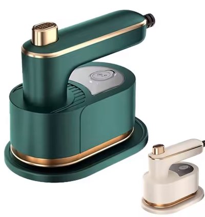 Portable Mini Iron Rotating Steam Iron Handheld with Ironing Spray Mini Iron for Clothes and Garment Steamer Home Travelling For Clothes Ironing Wet Dry Ironing Machine